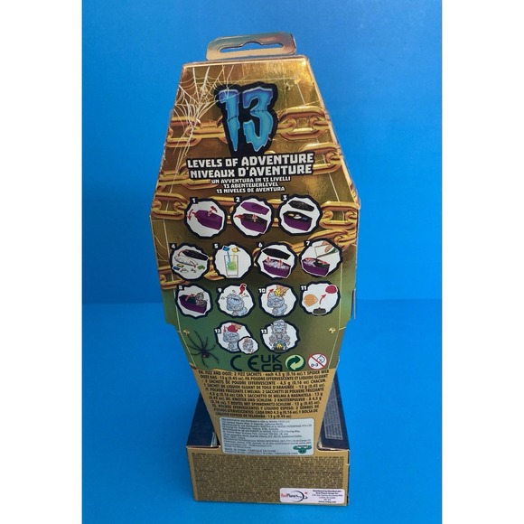 Treasure X Monster Gold 13 Levels Of Adventure Monster Coffin New In Box - Picture 3 of 5